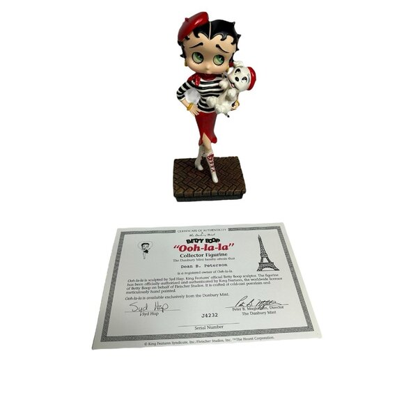 new BETTY BOOP collector figurine danbury mint OOH LA LA - Picture 1 of 6